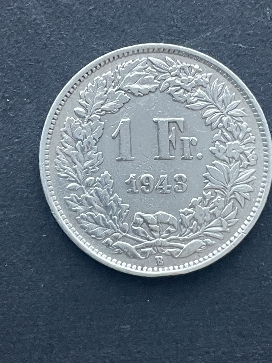 Tutti le monete: 1.- Silber CH Jahr 1943 – Usato da Meierskappel venduto da Hala03 1