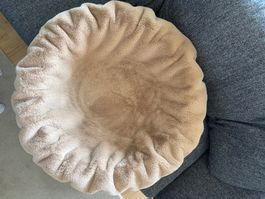 Dogspring-Hundebett, Kunstfell Karamell neu ungebraucht