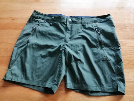 Odlo Damen Shorts Gr. 46 Wanderhose kurze Hose olive