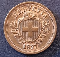 1 RAPPEN SCHWEIZ - JAHR 1927 / RAR