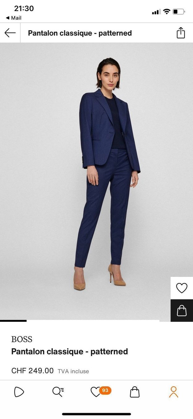 Ensembles & Tailleurs: Tailleur Hugo Boss – Neuf avec emballage d'origine à Lausanne par bab_s576 1
