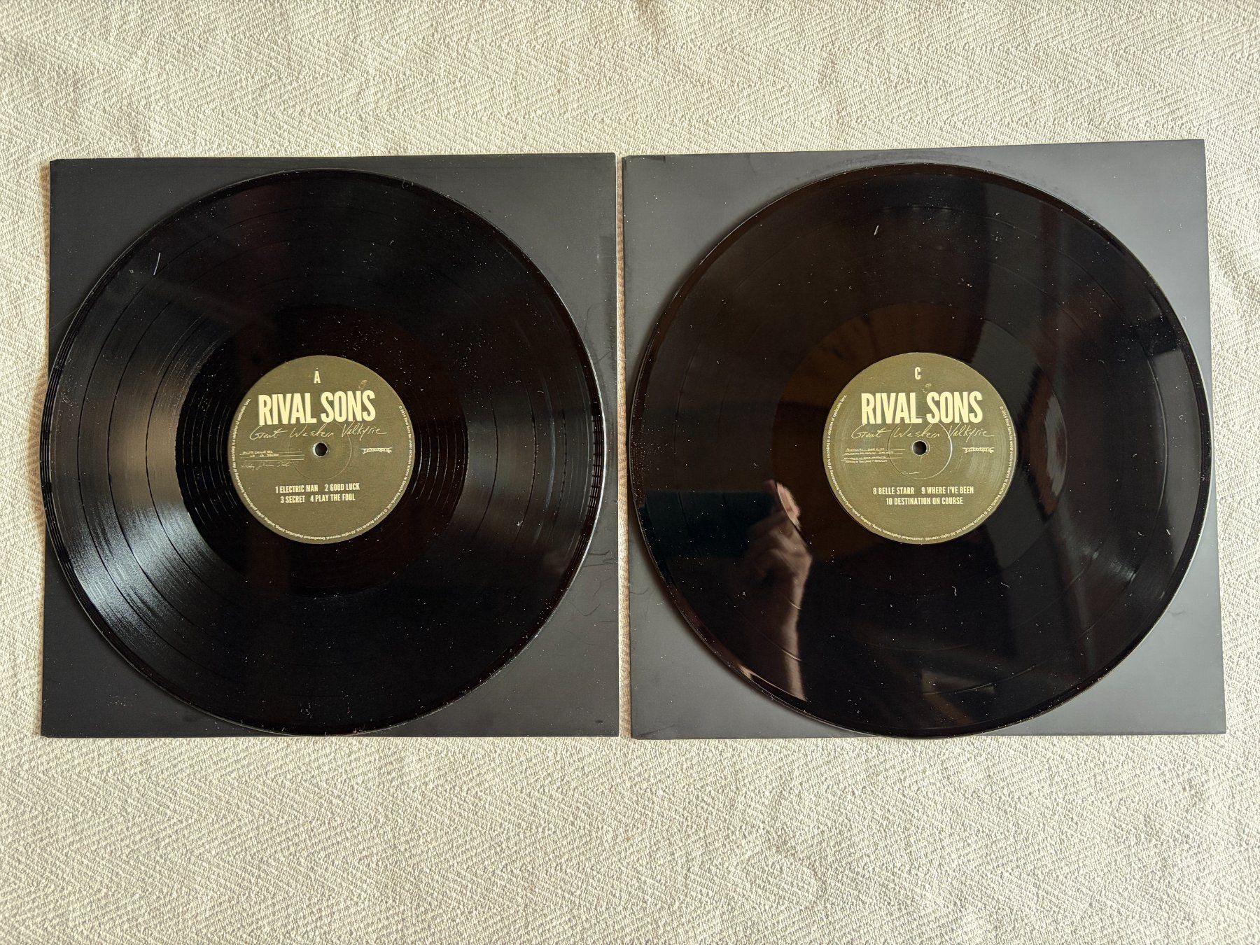 Dischi in vinile: RIVAL SONS - Great Western Valkyrie - Vinyl MINT – Usato da Aarberg venduto da umearocks 3