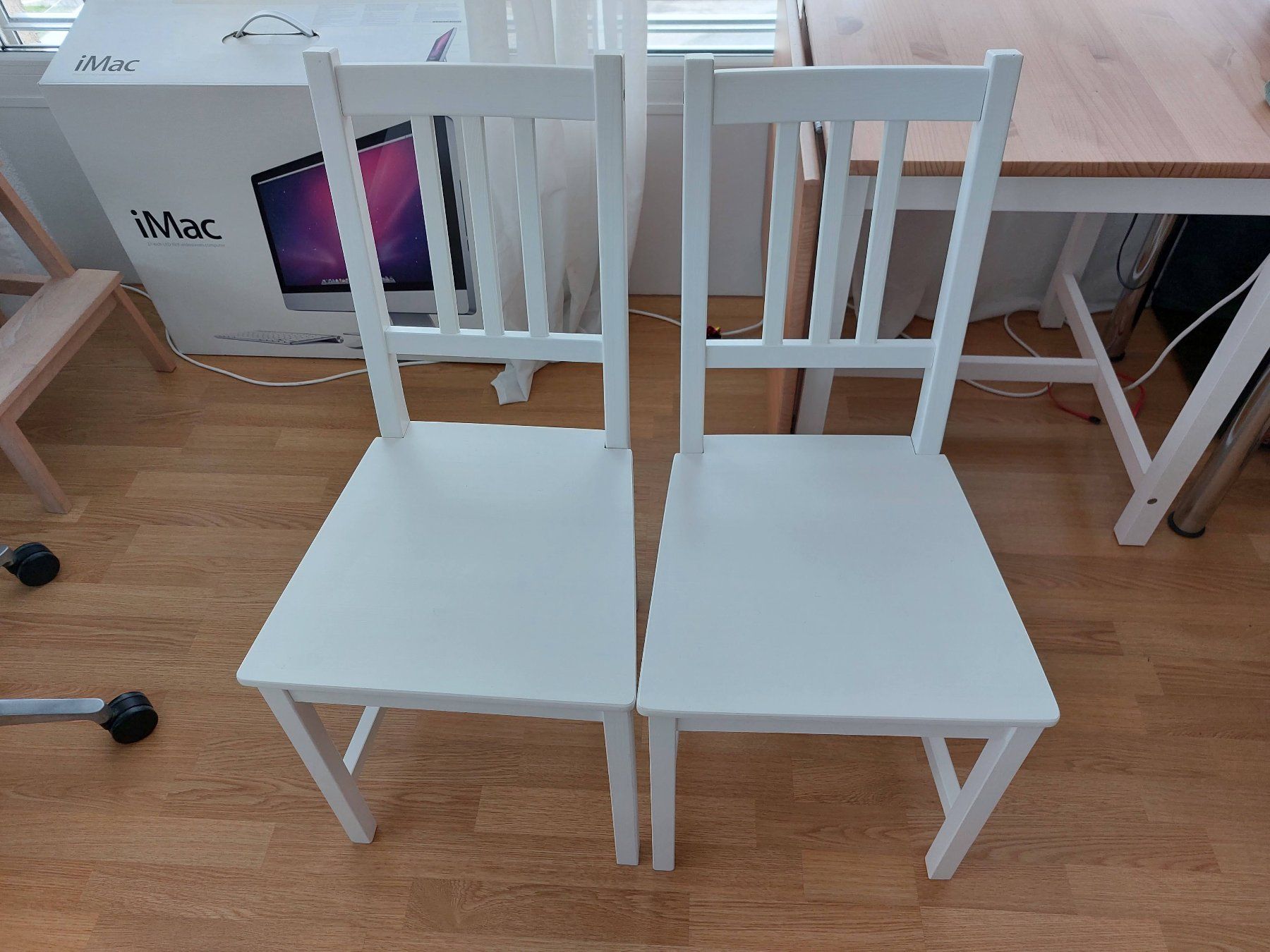 Ikea Set di tavolo e panche: Ikea PINNTORP / STEFAN Tisch und 2 Stühle – Usato da Biel/Bienne venduto da big_hxr7 5