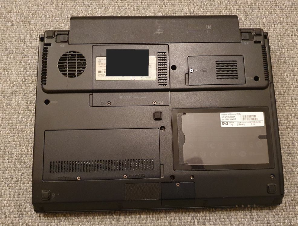 HP Compaq 2510p, mit Netzteil, für Bastler (Defekt) in Winterthur für ...