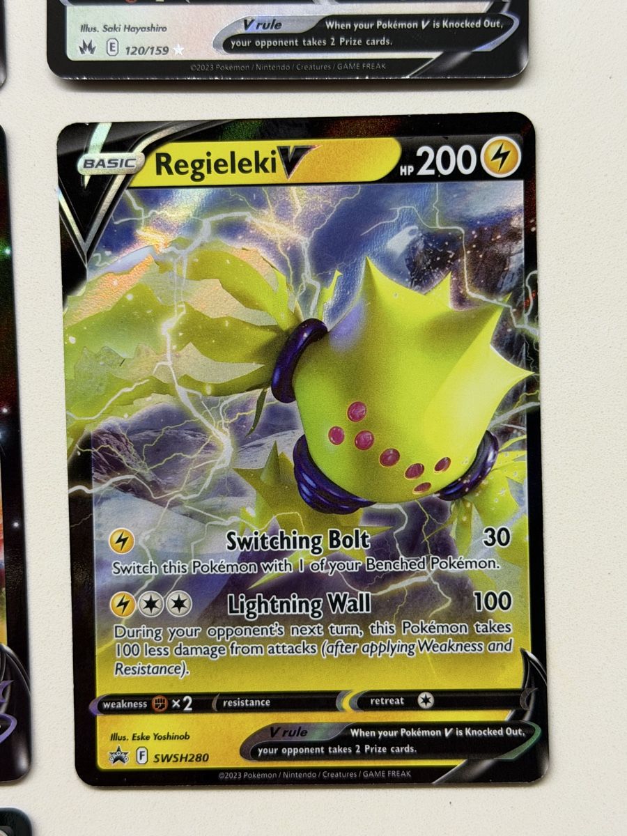 Pokémon Carte collezionabili: Pokémon V Karten Bundle – 7 Original V-Karten Englisch – Nuovo (secondo la descrizione) da Windisch venduto da CharizArdi 6