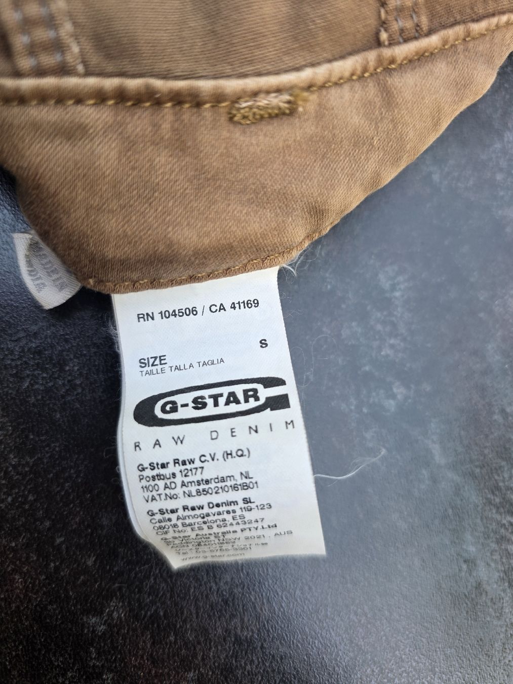 G-Star Tute: Overall braun Grösse S von G-STAR – Nuovo (secondo la descrizione) da Starrkirch-Wil venduto da NHA01 5