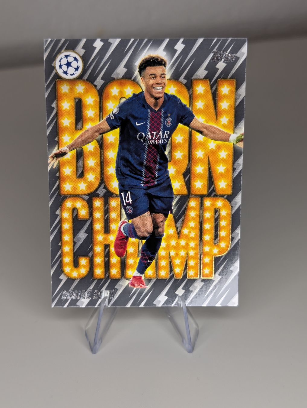 Topps Carte collezionabili: Desire Doue PSG Topps Flagship – Nuovo (secondo la descrizione) da Hunzenschwil venduto da BRPCards