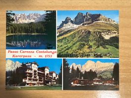 Ansichtskarte Karerpass Passo Carezza