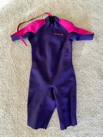 Neopren Shorty Surfen Kinder 1,5 mm - 100 violett/rosa