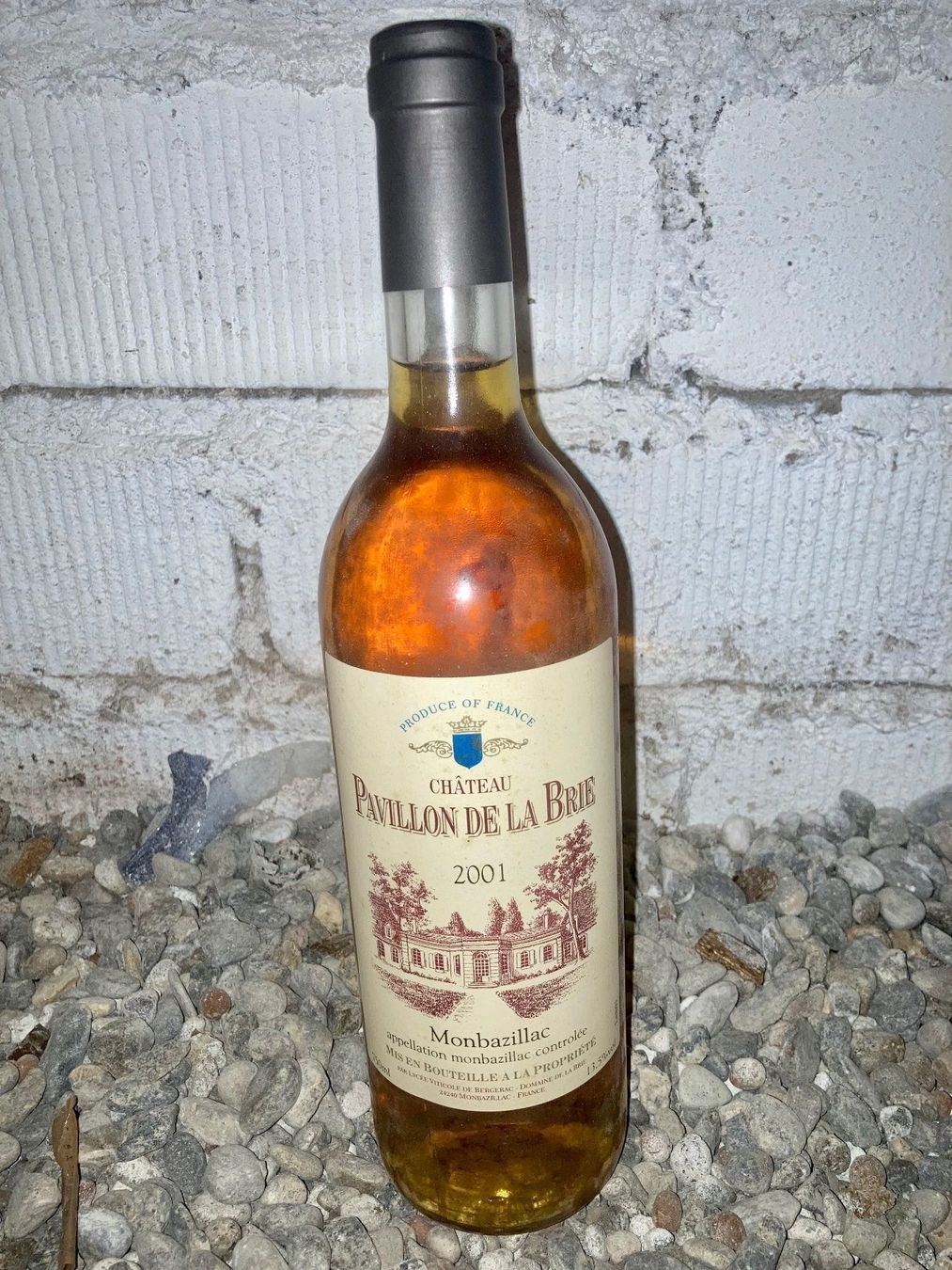 Vino: Château Pavillon de la Brie 2001 – Nuovo e nell'imballaggio originale da Bern venduto da Spomme 2