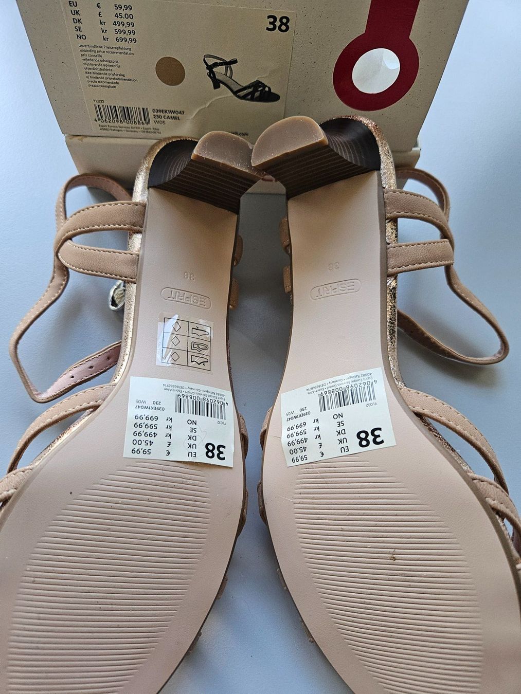 Esprit Scarpe da donna: Esprit Sandaletten Gr. 38 – Nuovo e nell'imballaggio originale da Zürich venduto da Veela 2