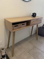 Holz Konsolentisch im Boho-Stil