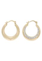 Gold 375 Ohrschmuck Creole