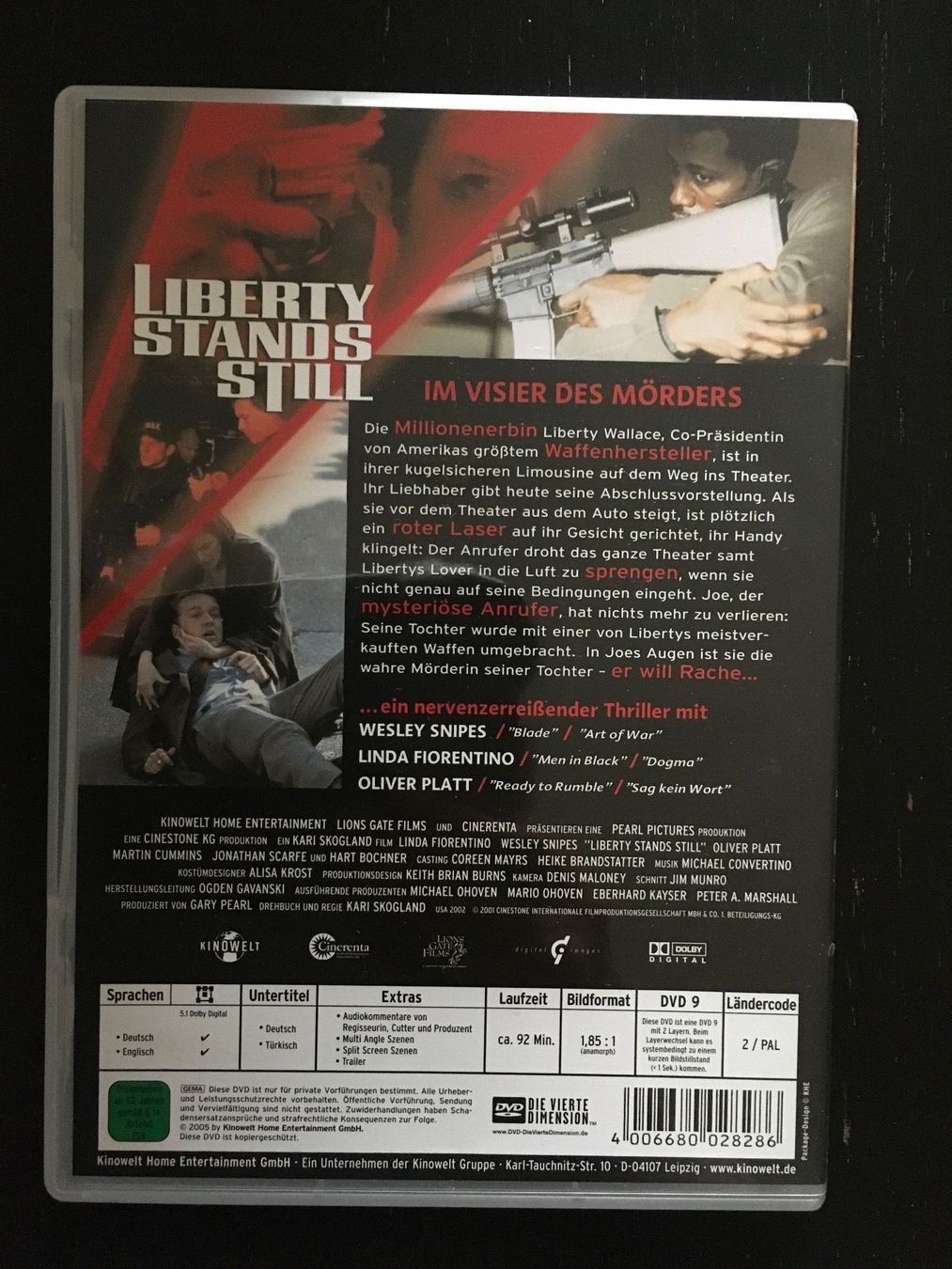 Tutti i DVDs: DVD Liberty Stands Still – Usato da Regensdorf venduto da scheissspiel 1