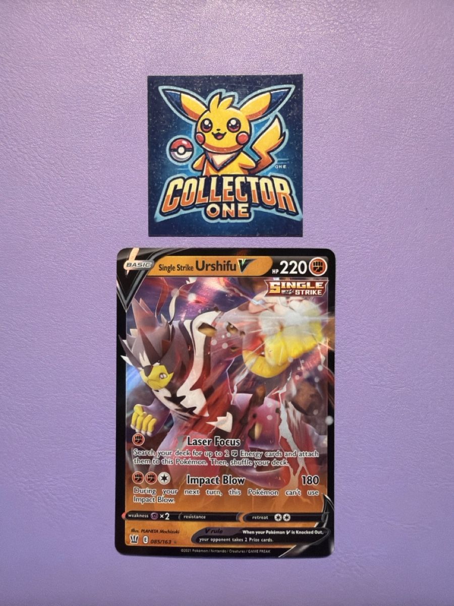 Pokémon Carte collezionabili: Pokemon Urshifu V 2021 – Nuovo (secondo la descrizione) da Lommiswil venduto da CollectorOne