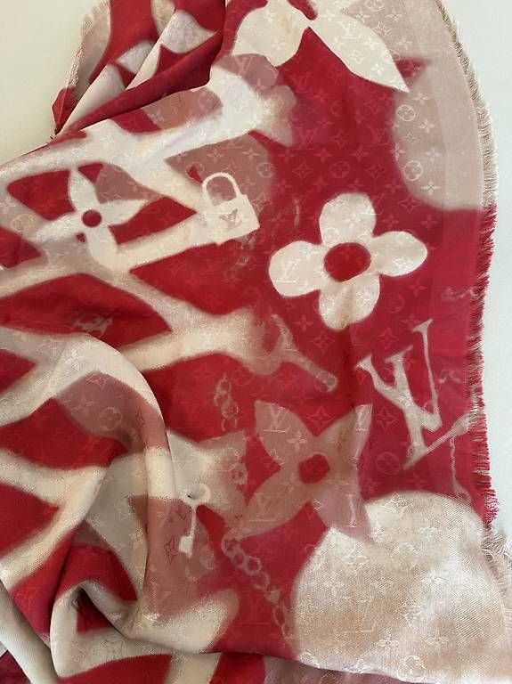 Louis Vuitton Foulard & Sciarpe: Louis Vuitton Schal (Special Edition) – Usato da Reinach BL venduto da Wardrobe-Ladies 1