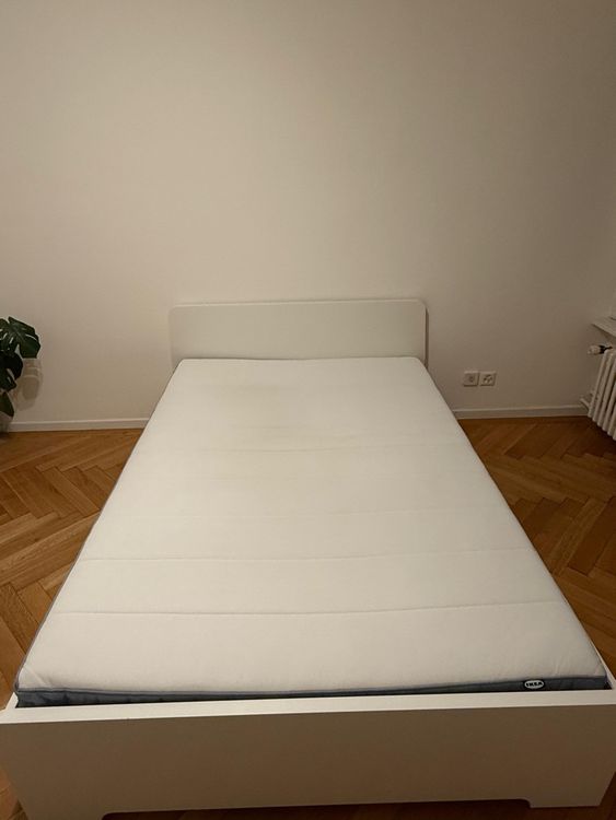 IKEA ASKVOLL ベッドフレーム 140x200 cm Amazon｜IKEA ASKVOLL ベッドフレーム、140x200cm、ホワイト/ルロイ