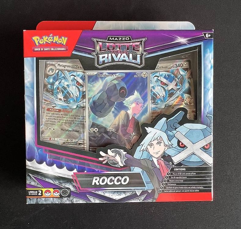 Carte da Collezione Pokemon Mazzo Lotte tra Rivali Mary e Rocco