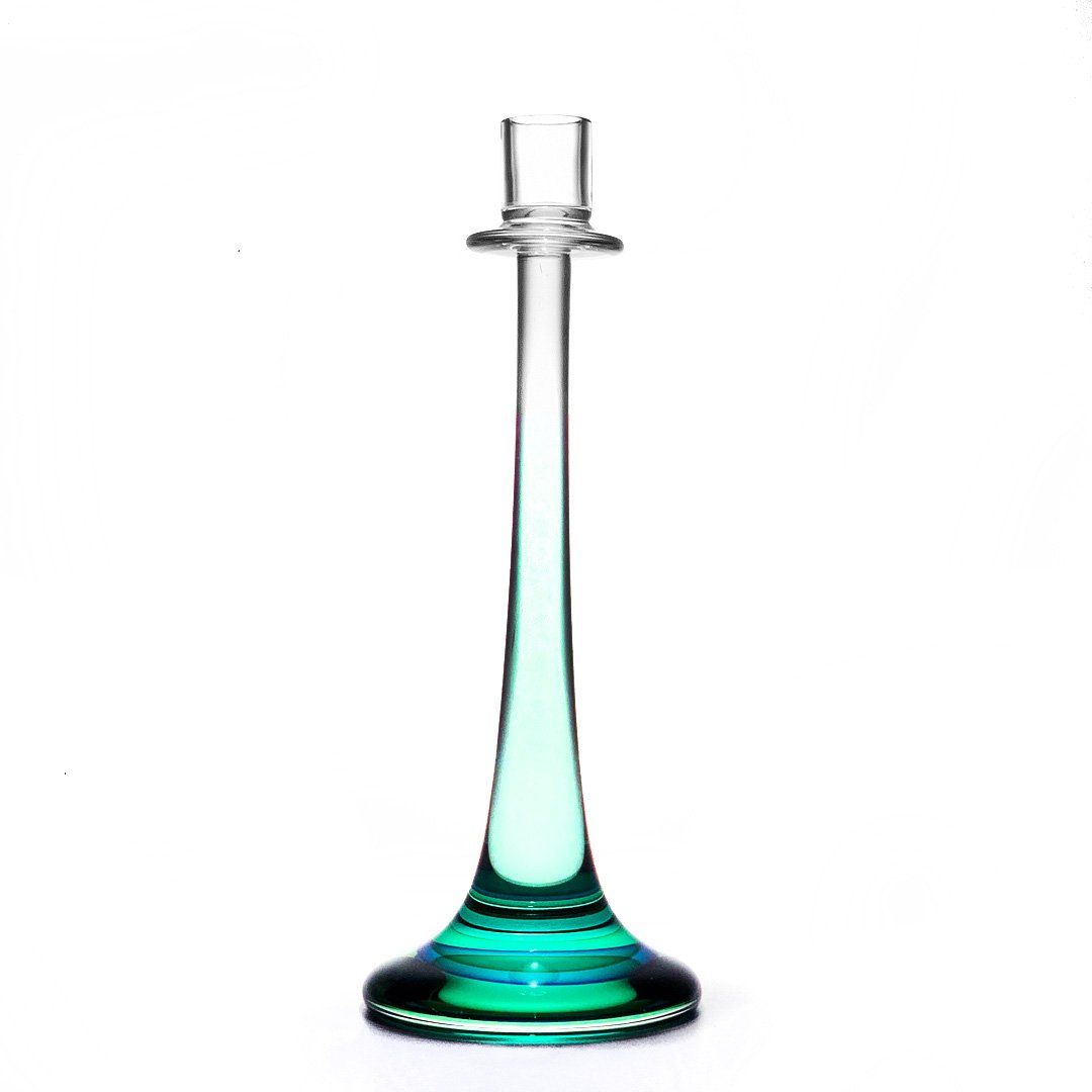 Murano Portacandele: XXL Murano Design Glas Kerzenständer – Usato da Luzern venduto da Eukalyptus