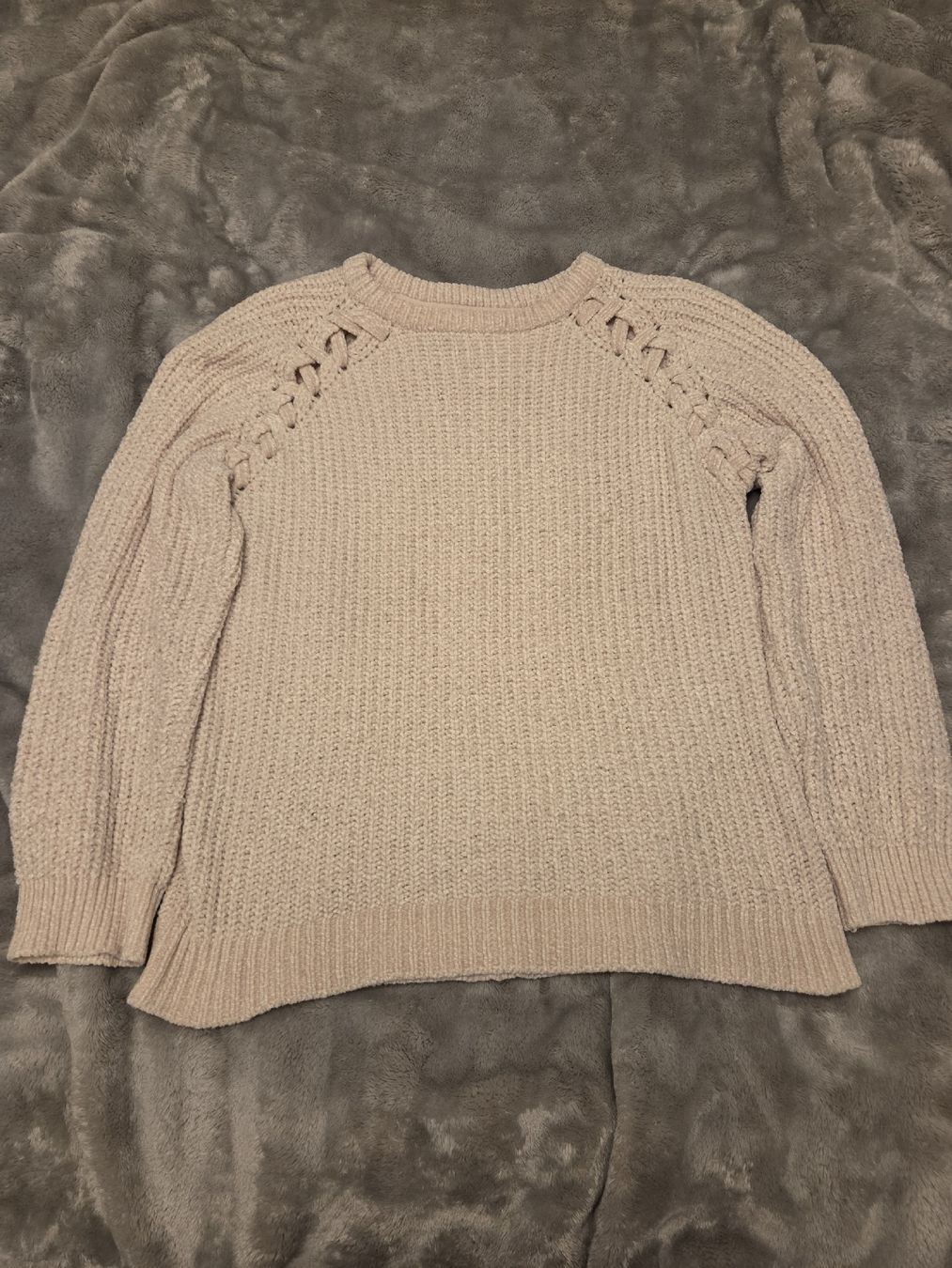 Pulls & Sweat-shirts: Warmer Chicorée Strickpullover, Beige, Grösse M — – D'occasion à Siebnen par rog_29ss