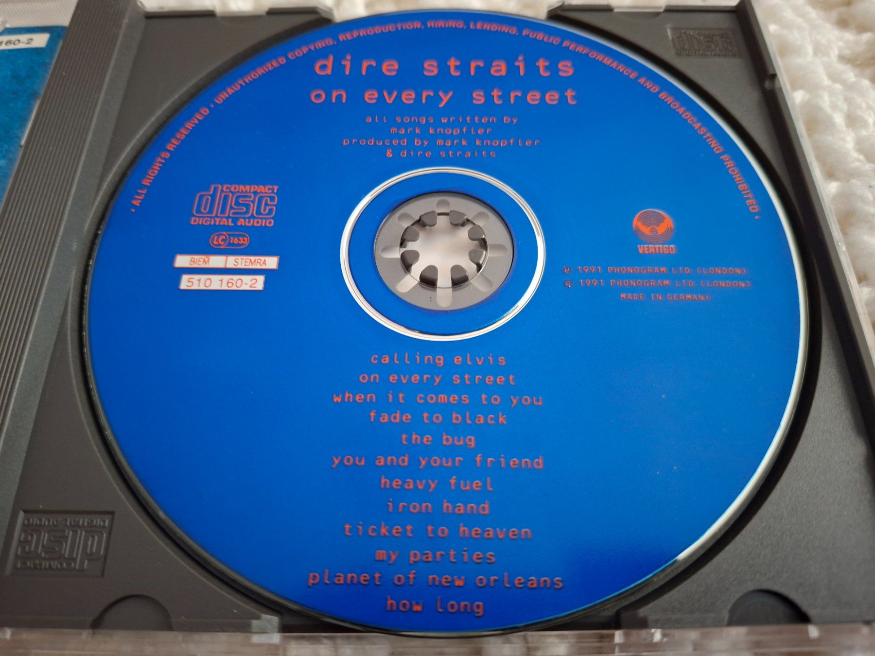 CD: Dire Straits, CD, on every street – Usato da Merenschwand venduto da lea61 2