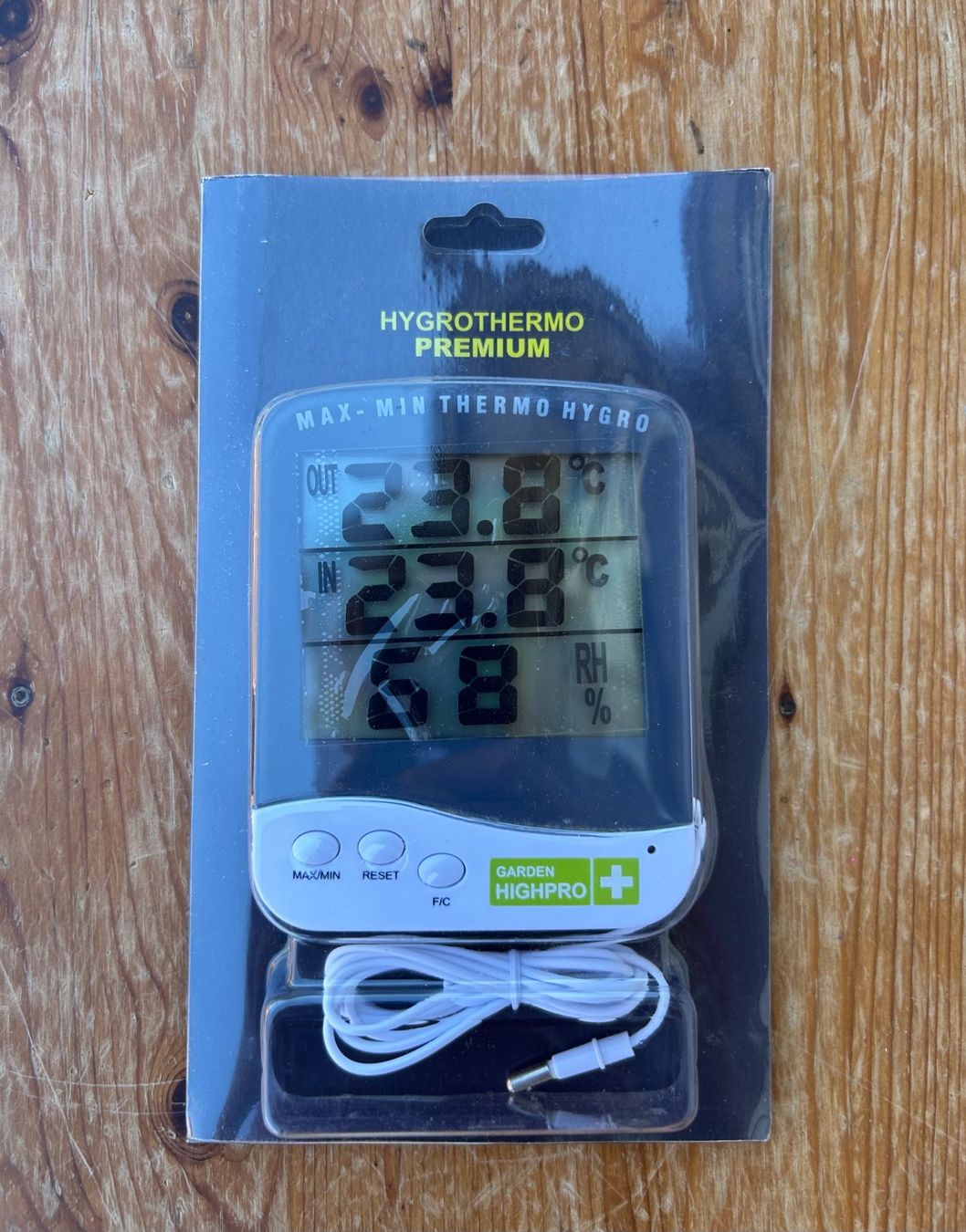 Altro per la casa: Thermometer mit Hygrometer " Hygrothermo Premium " – Nuovo e nell'imballaggio originale da Giswil venduto da Miiichen