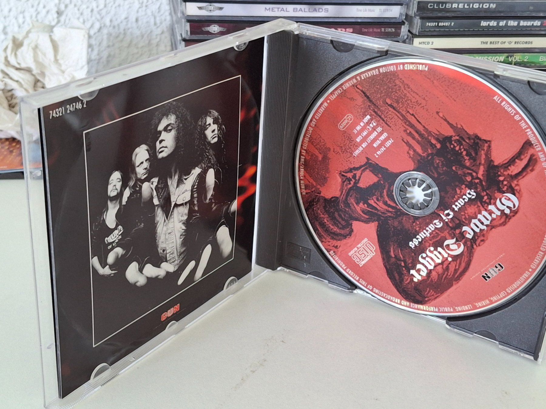 CD: CD Grave Digger - Heart of Darkness – Usato da Aarberg venduto da Jackup1 2