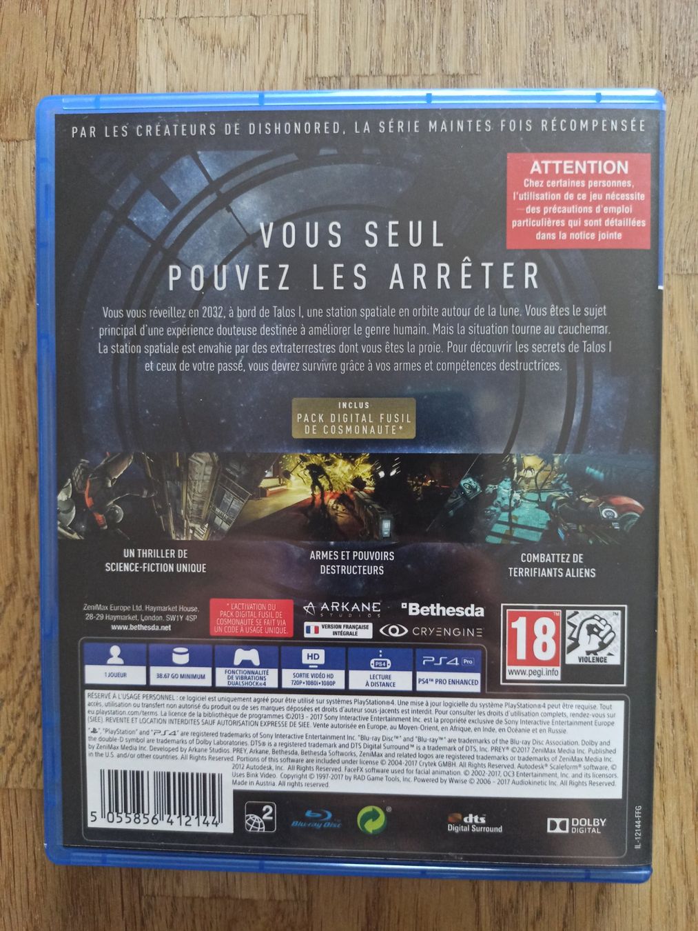 Giochi: Prey PS4 / PS5 – Usato da Oberweningen venduto da mar_87mx 1