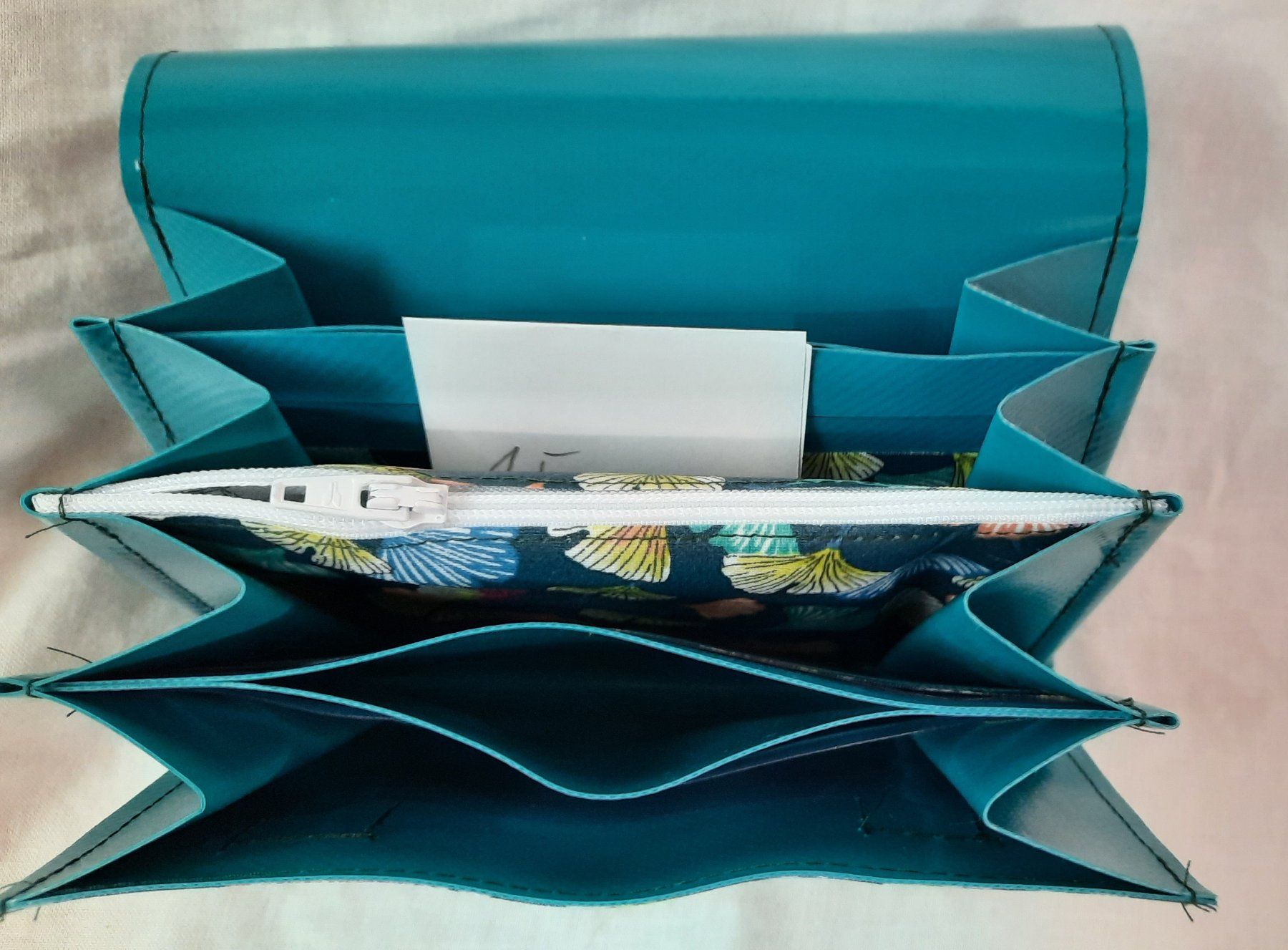 Brieftaschen: Wachstuch - Portemonnaie  Neu – Neu (gemäss Beschreibung) aus Spreitenbach von Margot-09 2