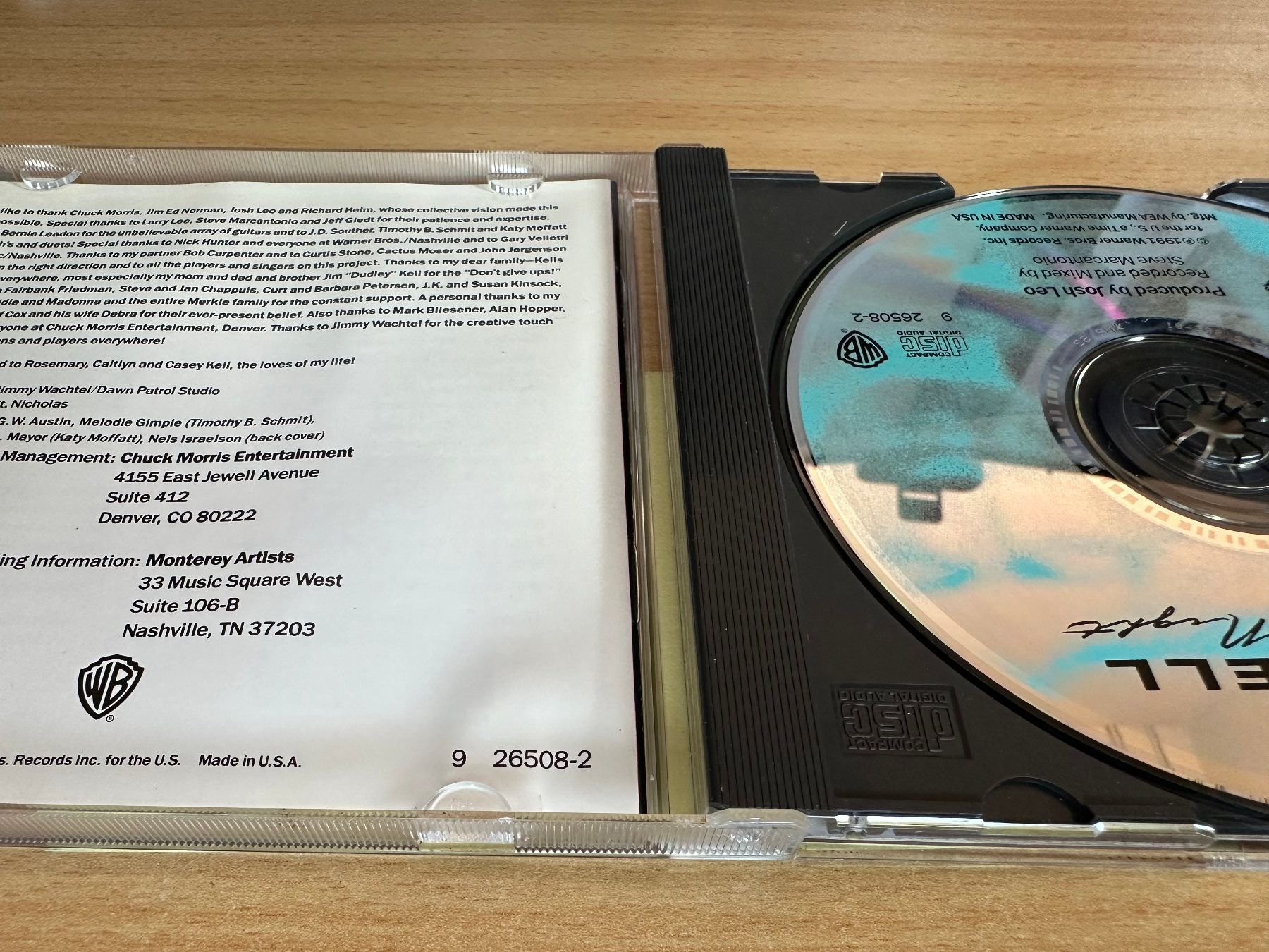 CD: Tom Kell – One Sad Night – Usato da Rikon im Tösstal venduto da Alpenmutz 2