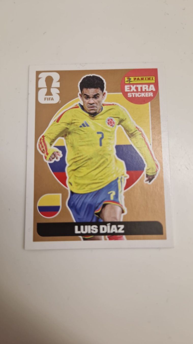 Panini Sammelbilder & Trading cards: Panini Extra Sticker Luis Diaz – Neu (gemäss Beschreibung) aus Basel von Baslerin21