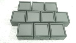 10x boites 30x30 mm pour gemmes