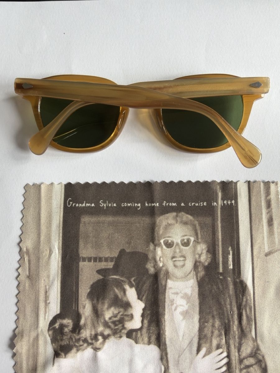 Moscot Brillen & Gläser: Sonnenbrille Moscot gelbbraun mit Etui – Gebraucht aus Kilchberg ZH von Seb92 4