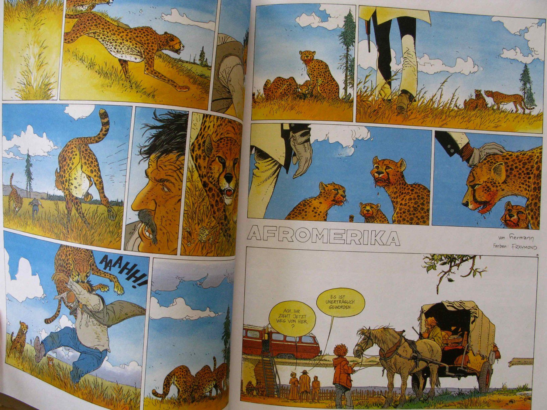 BD: Jeremiah Comic Album 7 - Hermann - Afromerika – D'occasion à Samstagern par Betscha 1