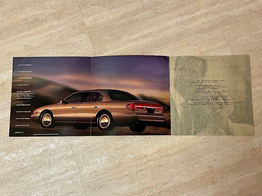 Documenti: Lincoln Continental Limousine 1997 Prospekt – Usato da Turbenthal venduto da Retoo 3