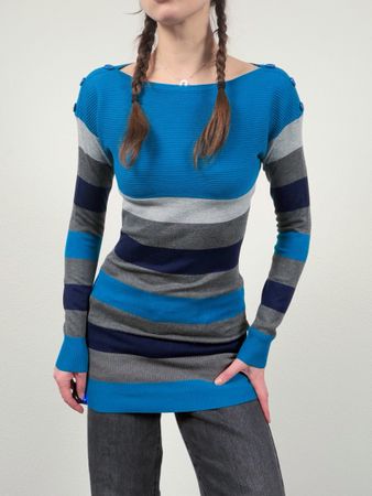 Striped y2k Jumper