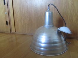 Vintage Hängeleuchte  Industrie Lampe, Aluminium, Retro, Alt