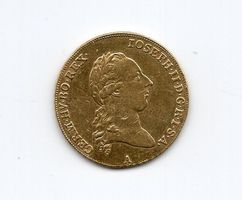 (12)  Austria Doppeldukat 1786 A Gold Selten rar