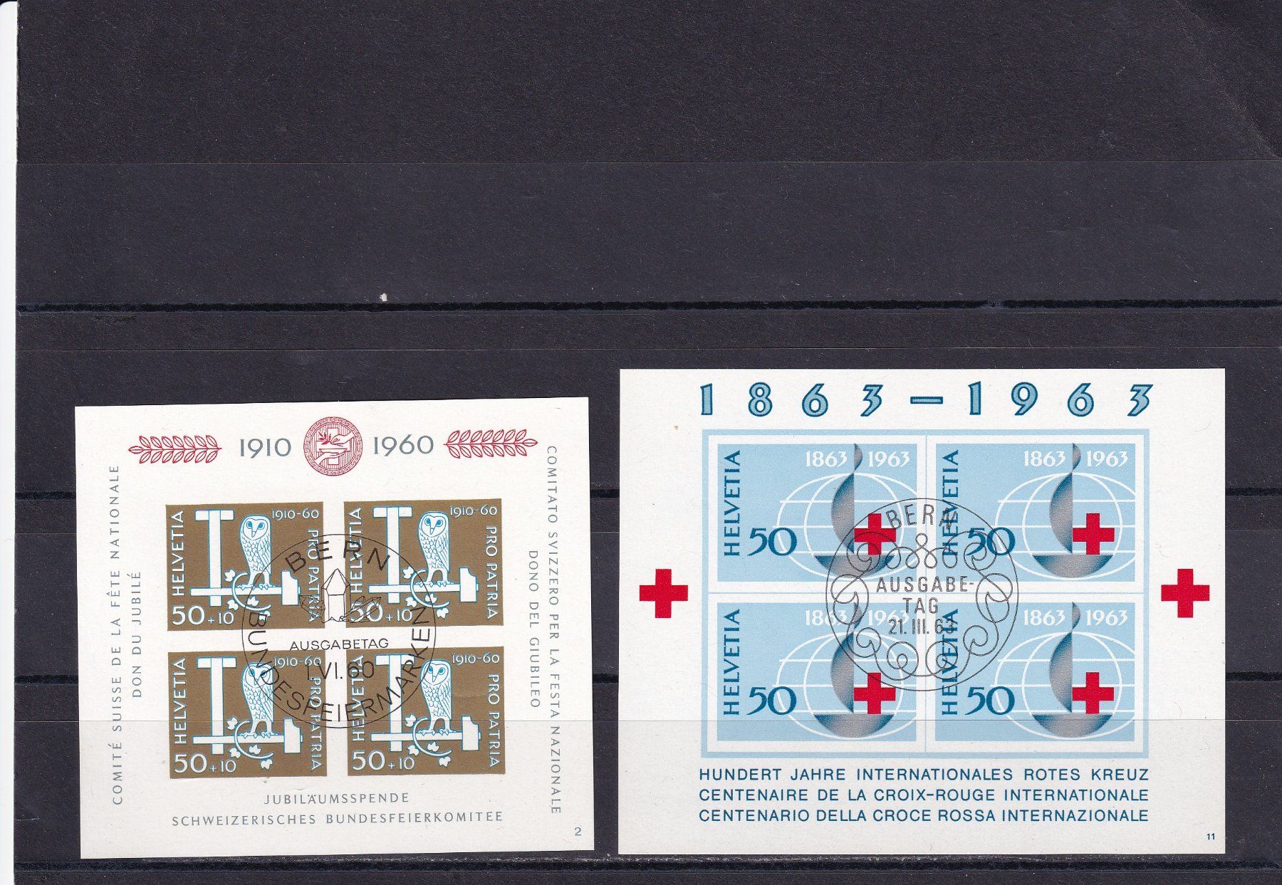 Alle Briefmarken: Sonderausgaben/Blocks: Lot – Gebraucht aus Birsfelden von chr_yq2g 2