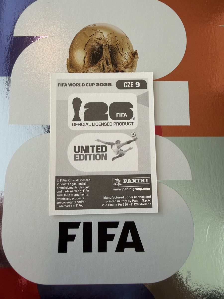 Panini Carte collezionabili: Panini Fifa World Cup 2026 - CZE 9 – Nuovo (secondo la descrizione) da Zürich venduto da Panini67 1