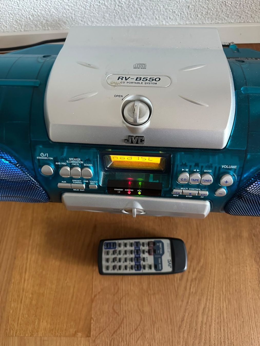 JVC Lettore multimediale portatile: JVC Boomblaster – Usato da Burgdorf venduto da Apfel62 1