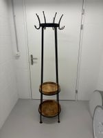 Garderobenständer ADANN, schwarz/Mangoholz
