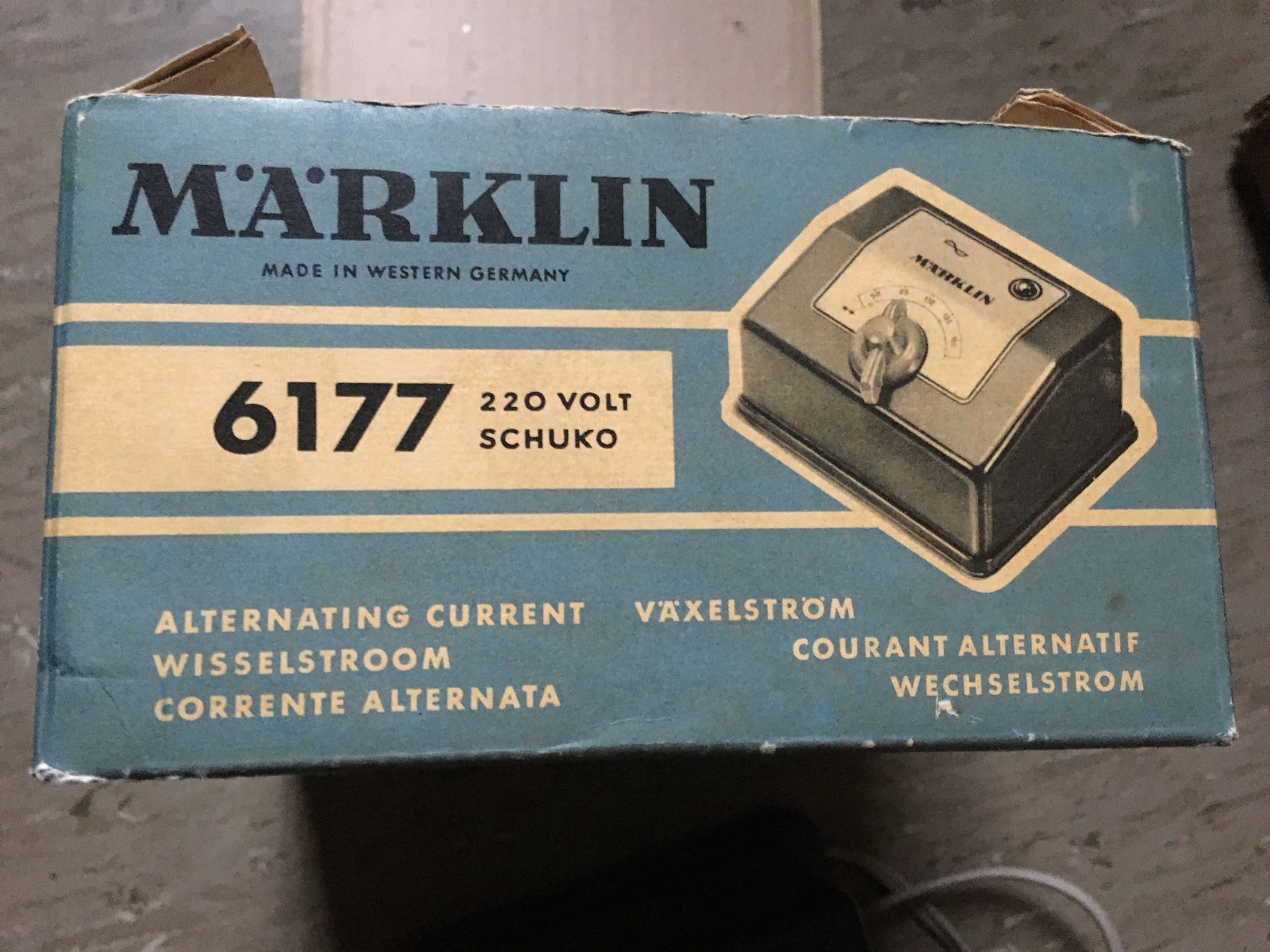 Märklin Modellini di ferrovie: Märklin Transformator Wechselstrom – Usato da Grellingen venduto da Toyhamster 4
