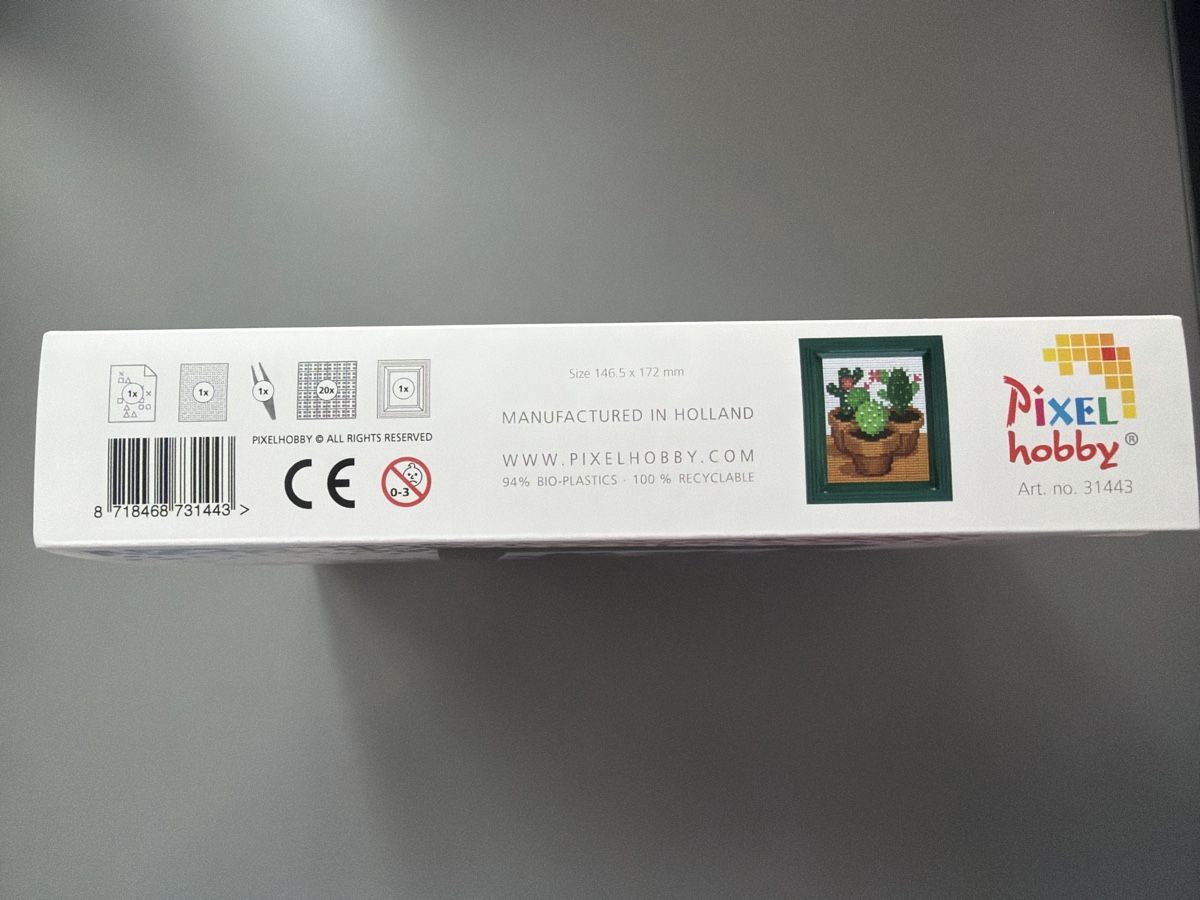 Kit bricolage: Pixel Hobby Kaktus Bild mit Rahmen – Nuovo e nell'imballaggio originale da Jona venduto da dar_k2v9 2