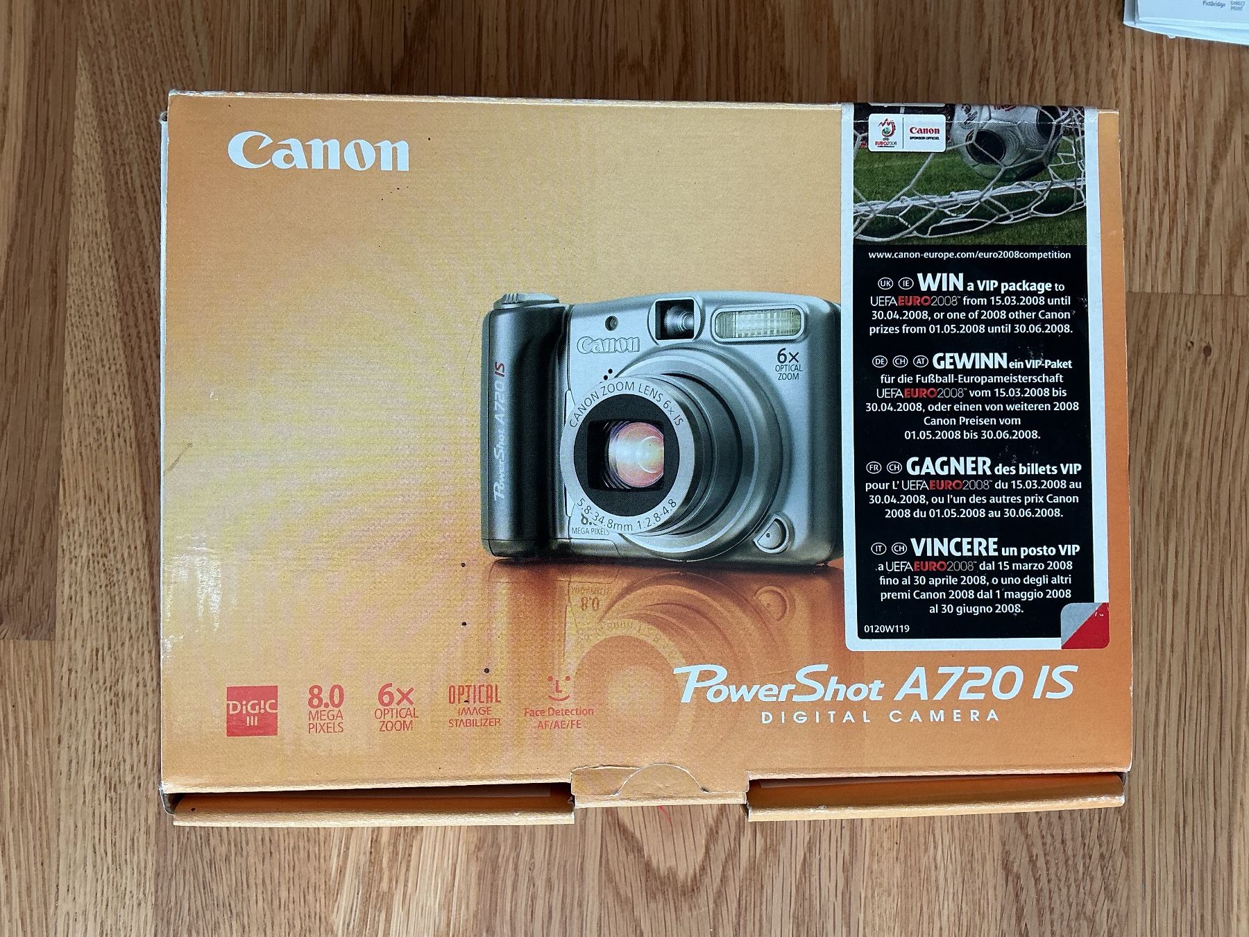 Canon Kamera: Canon Power Shot A720 IS – Gebraucht aus Winterthur von EstherR