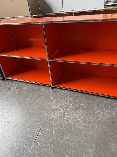USM Scaffali: USM Haller Sideboard NEU, orange offen – Nuovo (secondo la descrizione) da Lenzburg venduto da Buerokonz