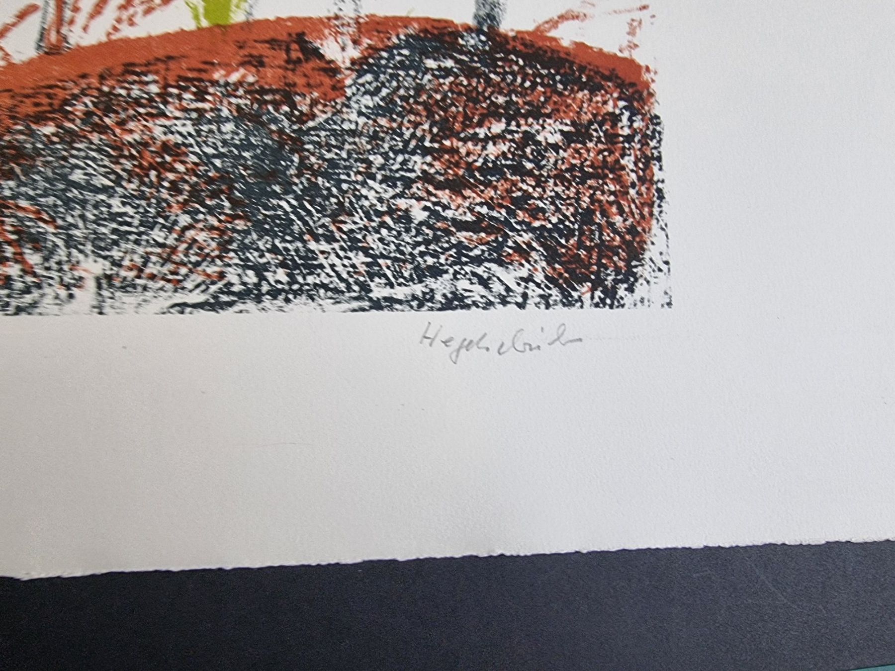 Grafica & Litografie: MAX HEGETSCHWEILER LITHOGRAPHIE SIGNIERT NUMMERIERT – Usato da Gersau venduto da kunst-online 1