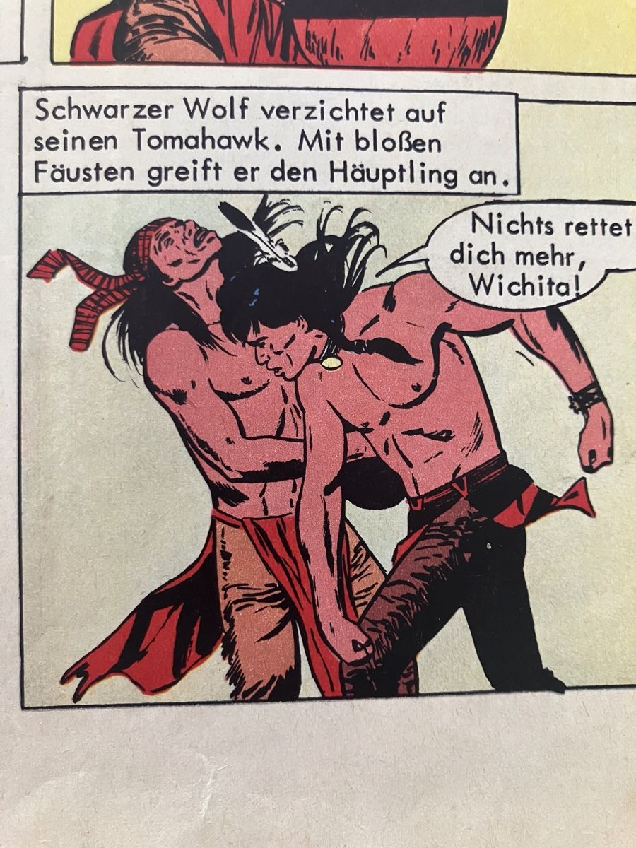 Comics: Schwarzer wolf comic – Gebraucht aus Bettwiesen von Jumpingfox 2