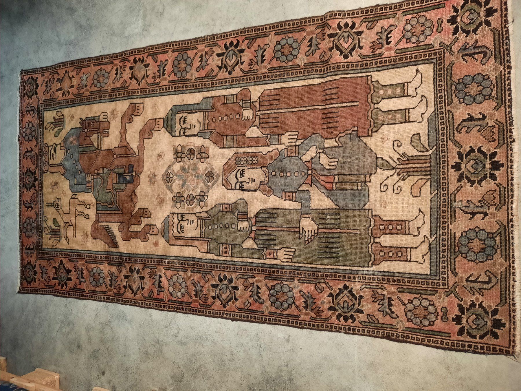 Teppiche: Perserteppich antik handgeknüpft 109x215 – Gebraucht aus Herrliberg von AlexandraBopp