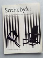 Sotheby's Auktionskatalog Möbel Design 20 Jhd.